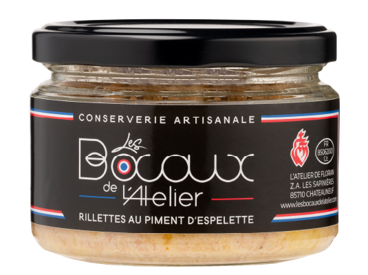 Rillettes au piment d'espelette